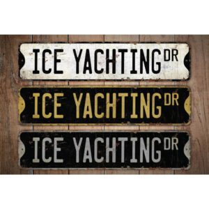 Ice-Yachting-Premium-Quality-Rustic-Metal-Sign-Images