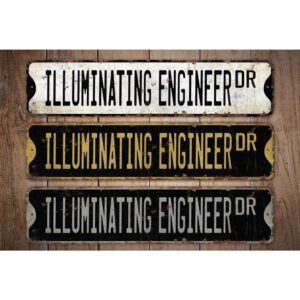 Illuminating-Engineer-Premium-Quality-Rustic-Metal-Sign-Images