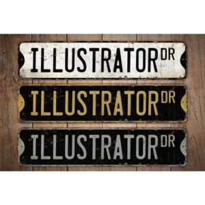 Illustrator-Premium-Quality-Rustic-Metal-Sign-Images