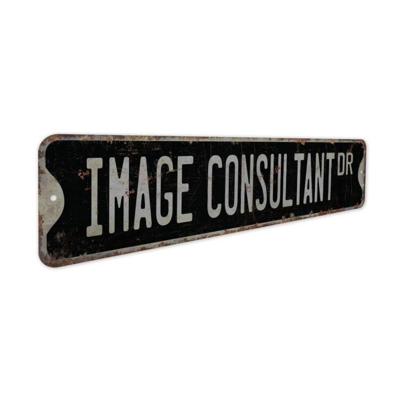 Image-Consultant-Premium-Quality-Rustic-Metal-Sign-7