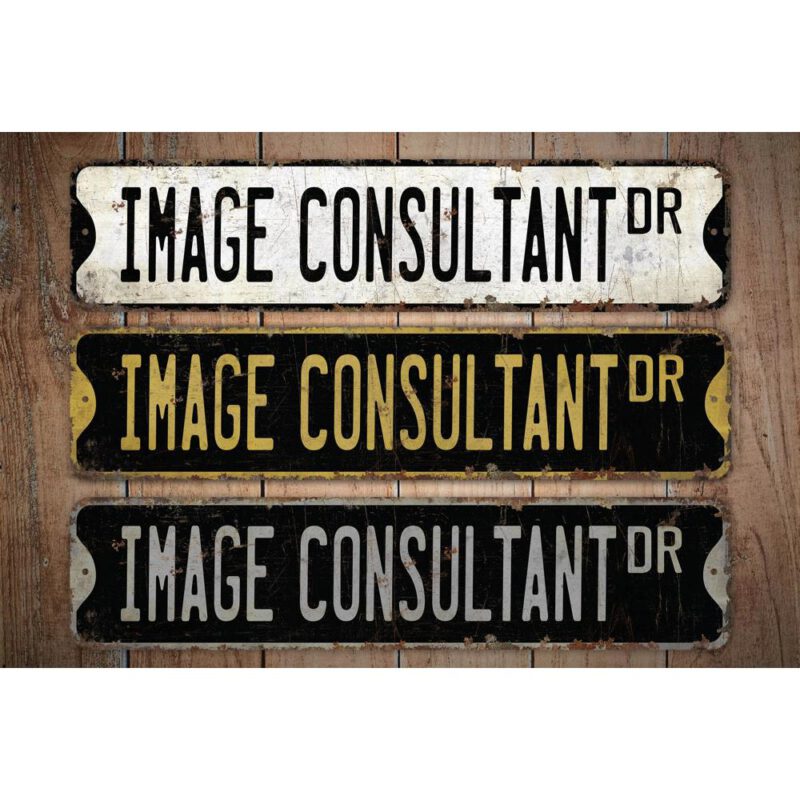 Image-Consultant-Premium-Quality-Rustic-Metal-Sign-Images