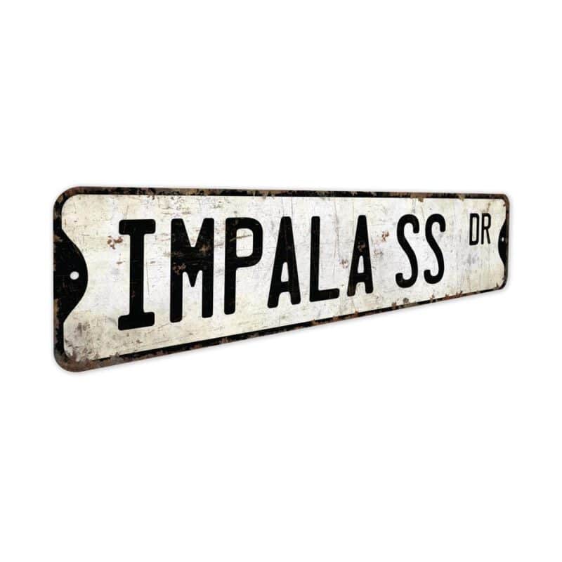 Impala-SS-Premium-Quality-Rustic-Metal-Sign-3