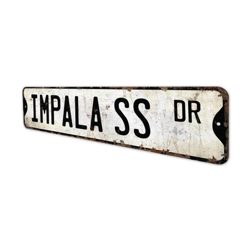 Impala-SS-Premium-Quality-Rustic-Metal-Sign-4