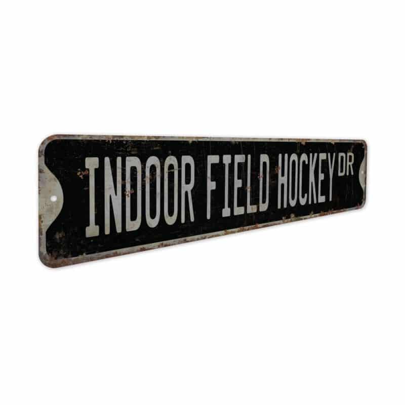 Indoor-Field-Hockey-Premium-Quality-Rustic-Metal-Sign-7