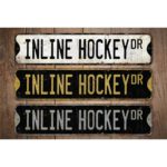 Inline-Hockey-Premium-Quality-Rustic-Metal-Sign-Images