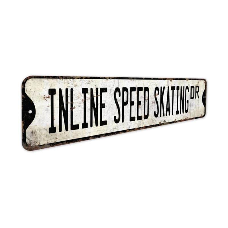 Inline-Speed-Skating-Premium-Quality-Rustic-Metal-Sign-3