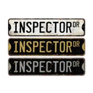 Inspector-Premium-Quality-Rustic-Metal-Sign-2