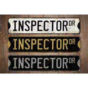 Inspector-Premium-Quality-Rustic-Metal-Sign-Images