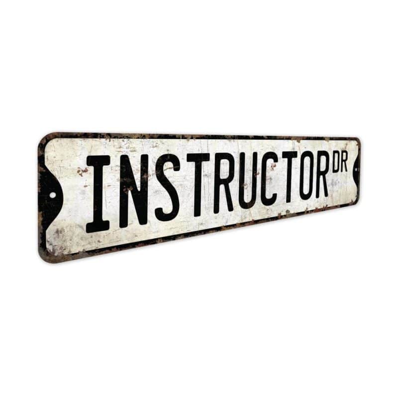 Instructor-Premium-Quality-Rustic-Metal-Sign-3