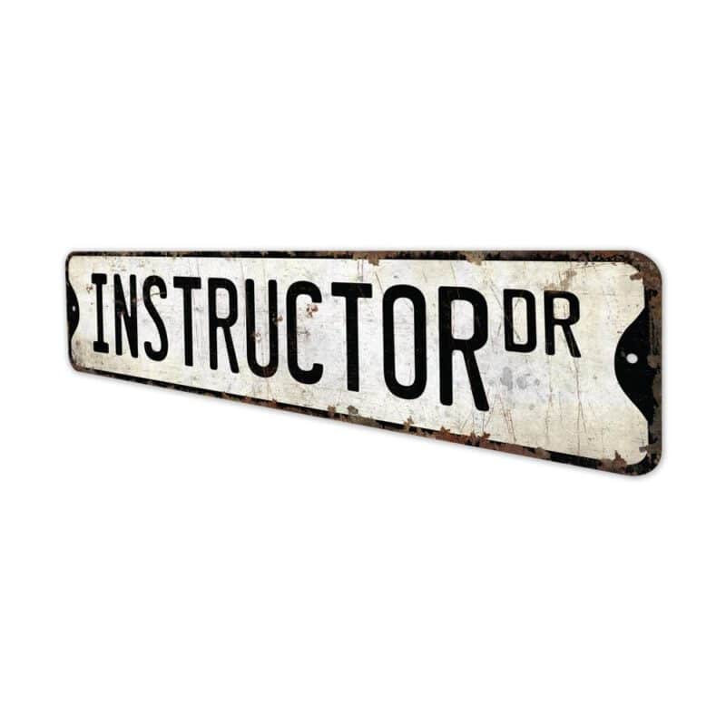 Instructor-Premium-Quality-Rustic-Metal-Sign-4