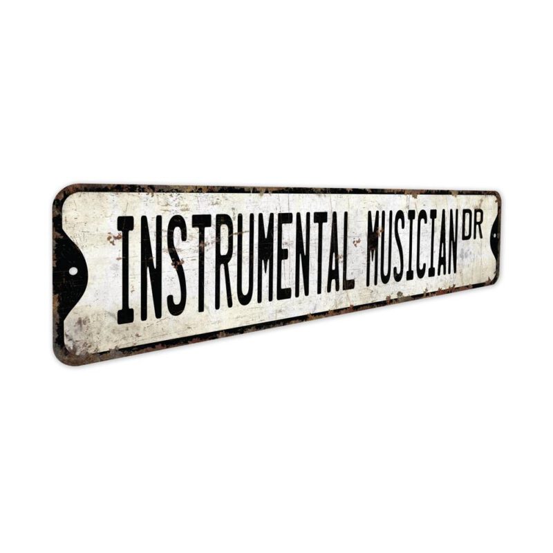 Instrumental-Musician-Premium-Quality-Rustic-Metal-Sign-3