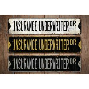 Insurance-Underwriter-Premium-Quality-Rustic-Metal-Sign-Images