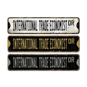 International-Trade-Economist-Premium-Quality-Rustic-Metal-Sign-2