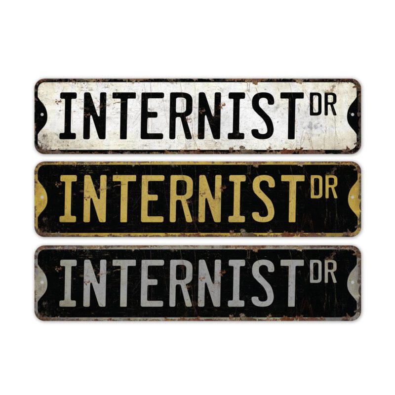 Internist-Premium-Quality-Rustic-Metal-Sign-2