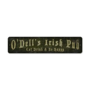 Irish-Pub-Be-Happy-Premium-Quality-Rustic-Metal-Sign-2