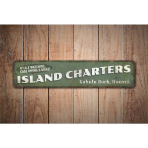 Island-Charters-Sign-Premium-Quality-Rustic-Metal-Sign-Images