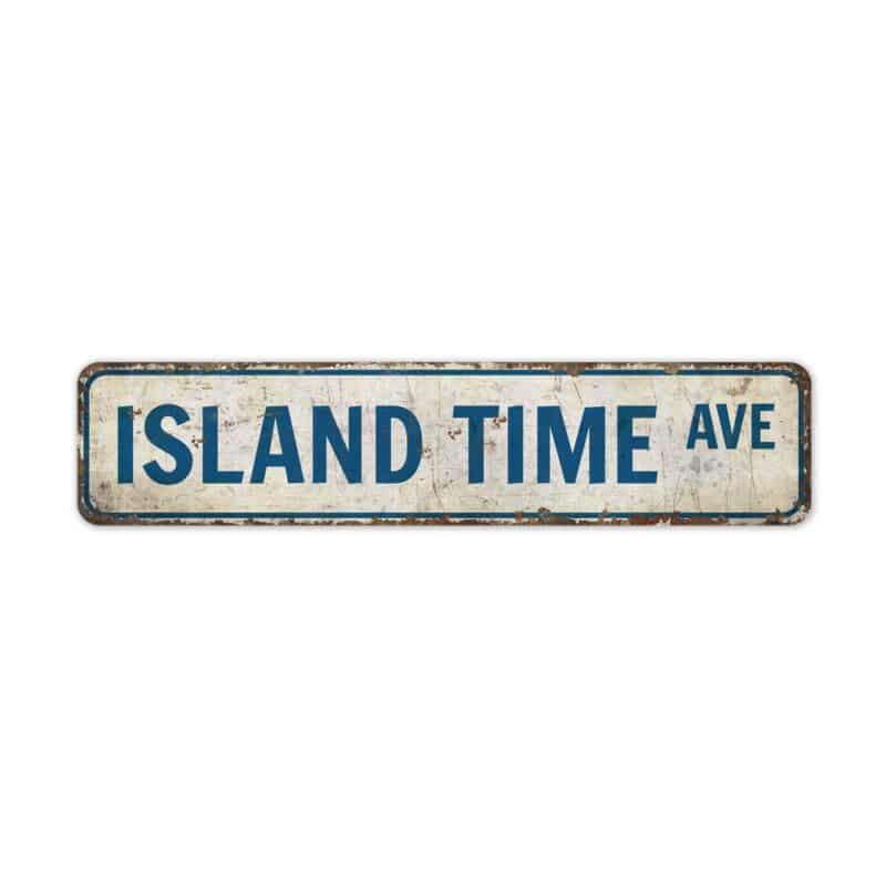 Island-Time-Avenue-Premium-Quality-Rustic-Metal-Sign-2