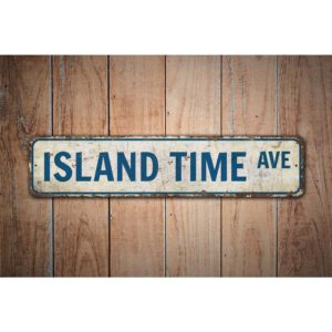 Island-Time-Avenue-Premium-Quality-Rustic-Metal-Sign-Images