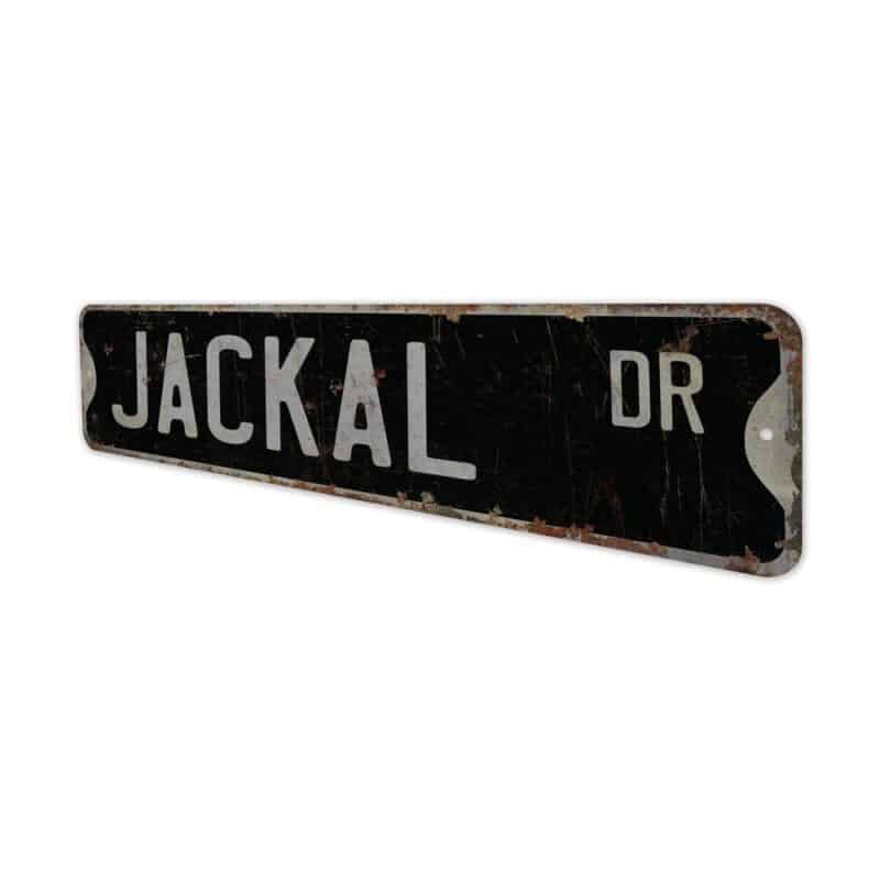 Jackal-Premium-Quality-Rustic-Metal-Sign-8