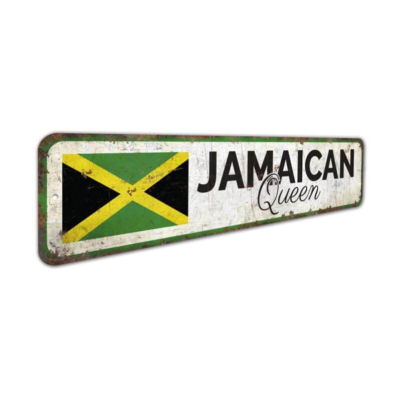 Jamaica-Queen-Sign-Premium-Quality-Rustic-Metal-Sign-3