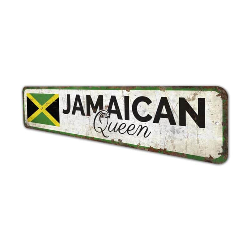 Jamaica-Queen-Sign-Premium-Quality-Rustic-Metal-Sign-4