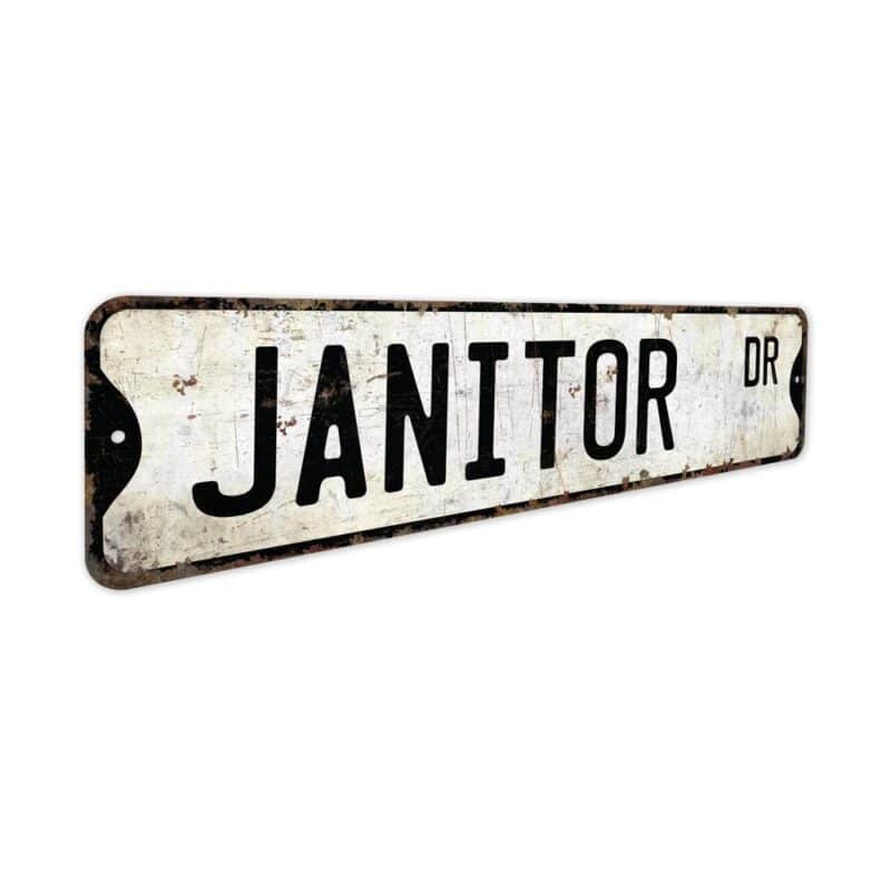 Janitor-Premium-Quality-Rustic-Metal-Sign-3