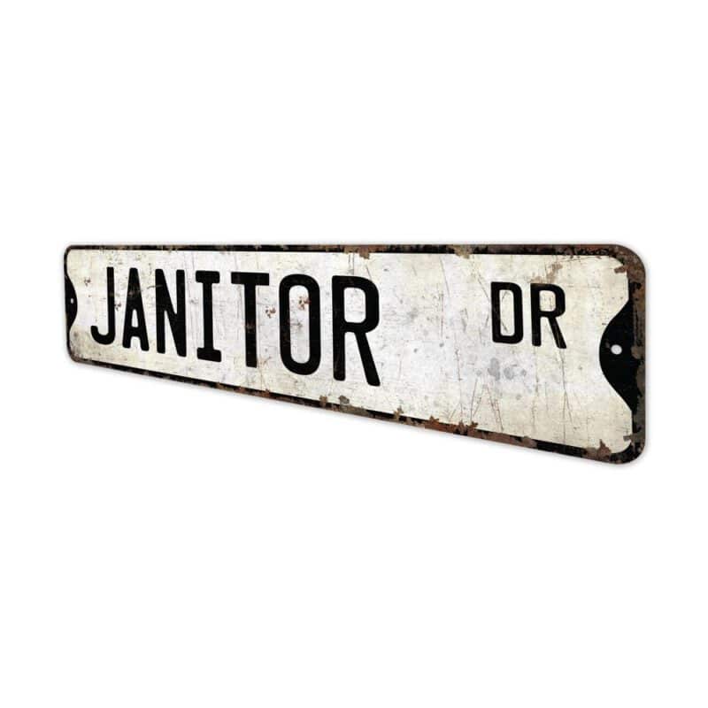 Janitor-Premium-Quality-Rustic-Metal-Sign-4