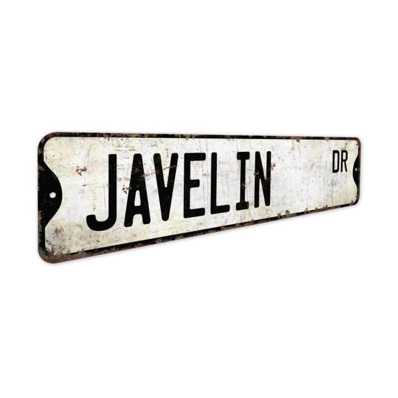 Javelin-Premium-Quality-Rustic-Metal-Sign-3