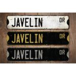 Javelin-Premium-Quality-Rustic-Metal-Sign-Images