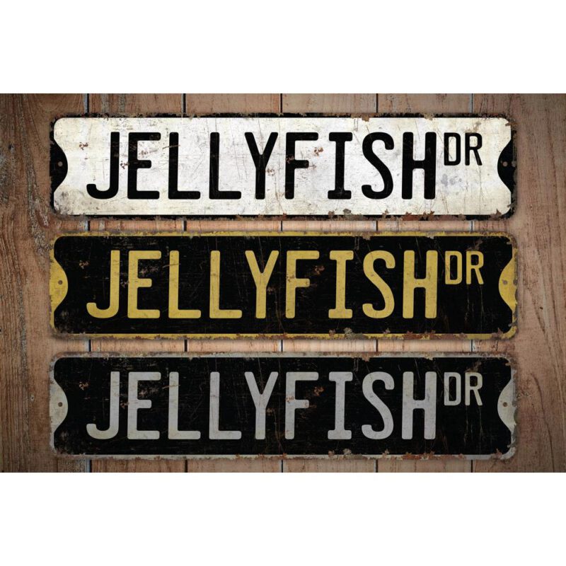 Jellyfish-Premium-Quality-Rustic-Metal-Sign-Images