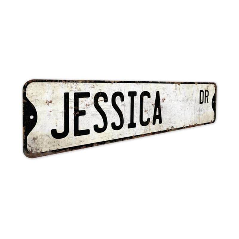 Jessica-Name-Sign-Premium-Quality-Rustic-Metal-Sign-3