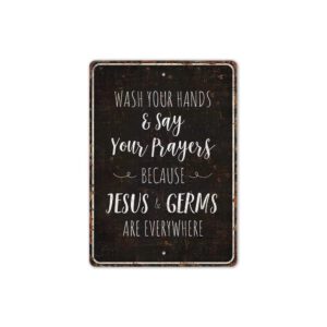 Jesus-Is-Everywhere-Premium-Quality-Rustic-Metal-Sign-2