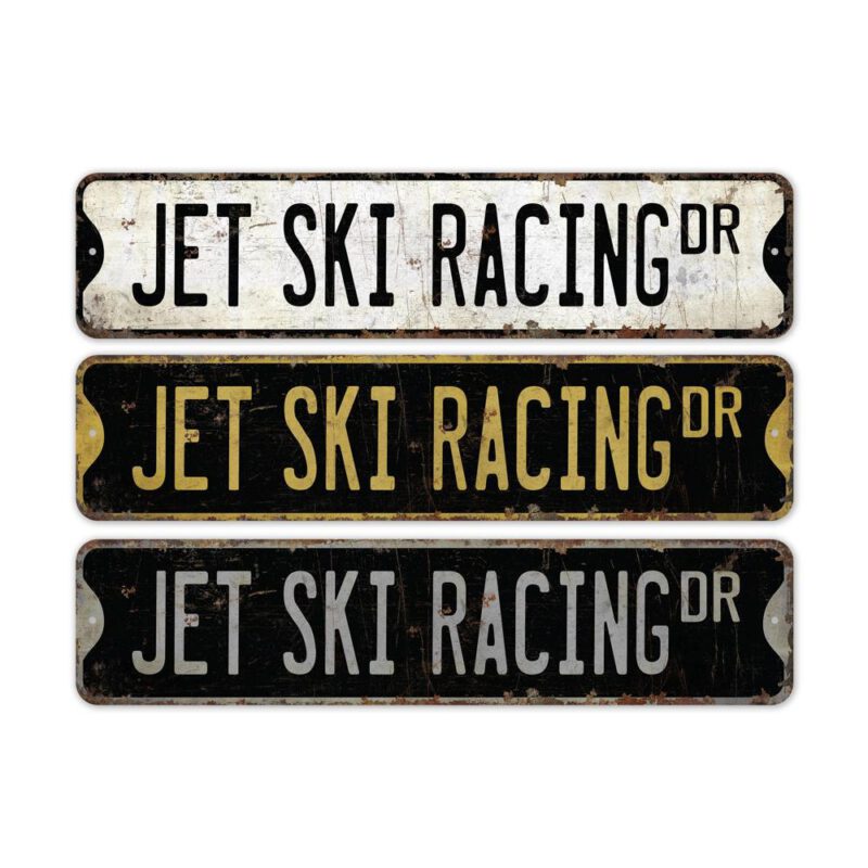 Jet-Ski-Racing-Premium-Quality-Rustic-Metal-Sign-2