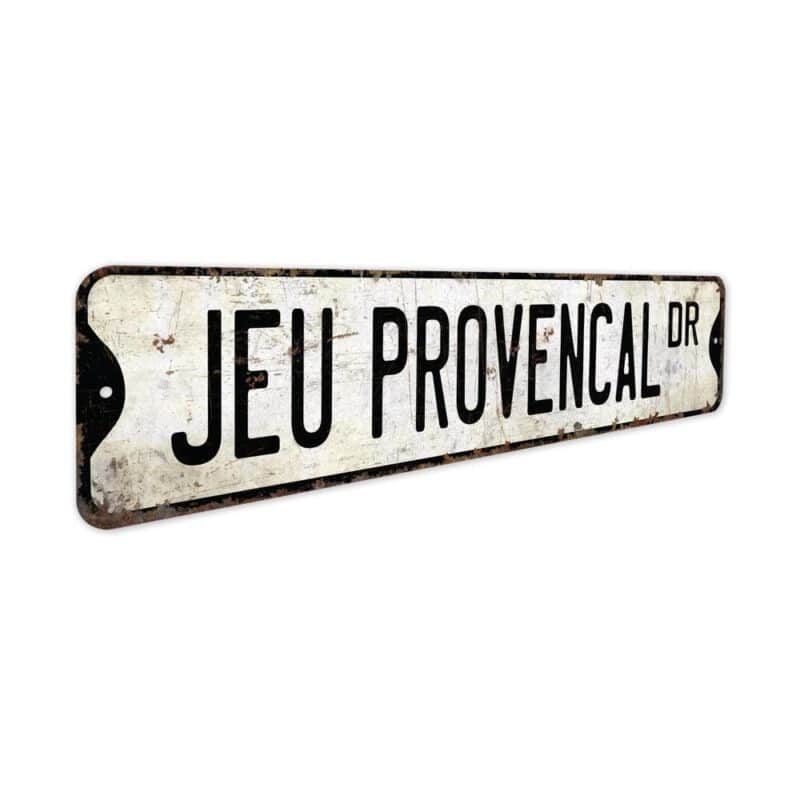 Jeu-Provencal-Premium-Quality-Rustic-Metal-Sign-3