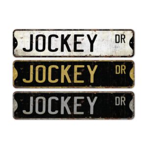 Jockey-Premium-Quality-Rustic-Metal-Sign-2