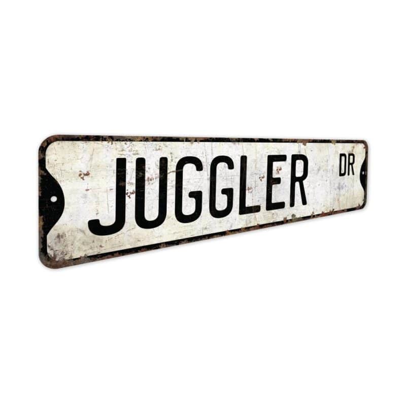 Juggler-Premium-Quality-Rustic-Metal-Sign-3