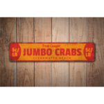 Jumbo-Crabs-Sign-Premium-Quality-Rustic-Metal-Sign-Images