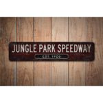 Jungle-Park-Speedway-Premium-Quality-Rustic-Metal-Sign-Images