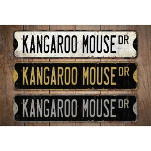 Kangaroo-Mouse-Premium-Quality-Rustic-Metal-Sign-Images