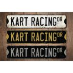 Kart-Racing-Premium-Quality-Rustic-Metal-Sign-Images