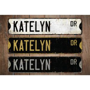 Katelyn-Name-Sign-Premium-Quality-Rustic-Metal-Sign-Images