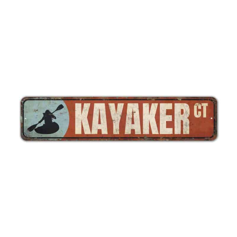 Kayaker-Sign-Premium-Quality-Rustic-Metal-Sign-2