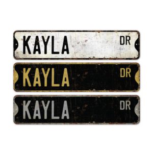 Kayla-Name-Sign-Premium-Quality-Rustic-Metal-Sign-2