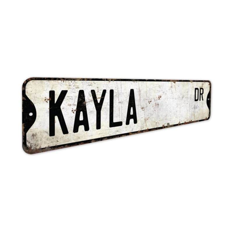 Kayla-Name-Sign-Premium-Quality-Rustic-Metal-Sign-3