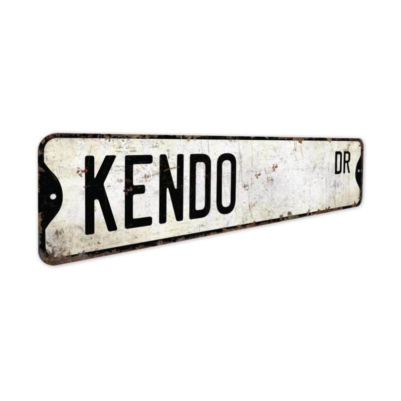 Kendo-Sign-Premium-Quality-Rustic-Metal-Sign-3