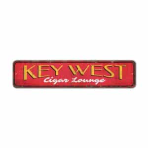 Key-West-Cigar-Lounge-Premium-Quality-Rustic-Metal-Sign-2-1