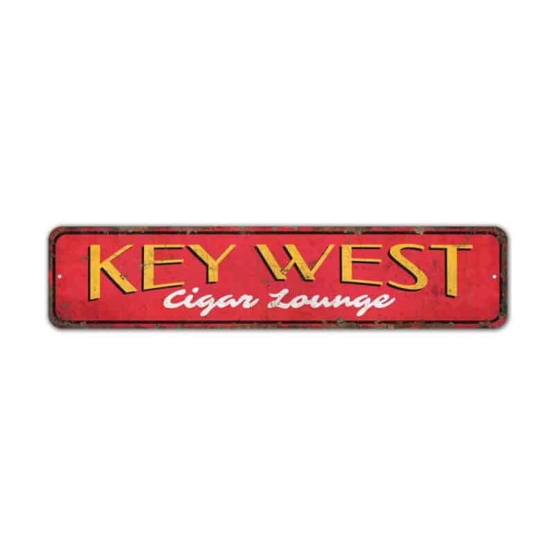 Key-West-Cigar-Lounge-Premium-Quality-Rustic-Metal-Sign-2-1