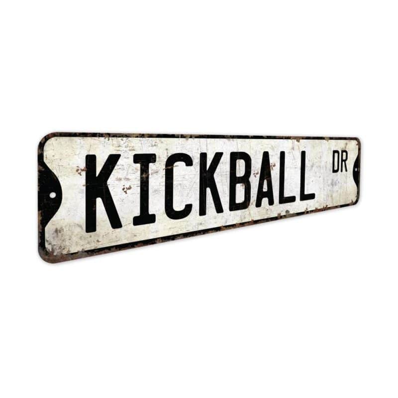 Kickball-Premium-Quality-Rustic-Metal-Sign-3