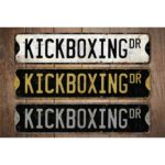 Kickboxing-Sign-Premium-Quality-Rustic-Metal-Sign-Images