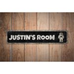 Kids-Robot-Room-Sign-Premium-Quality-Rustic-Metal-Sign-Images